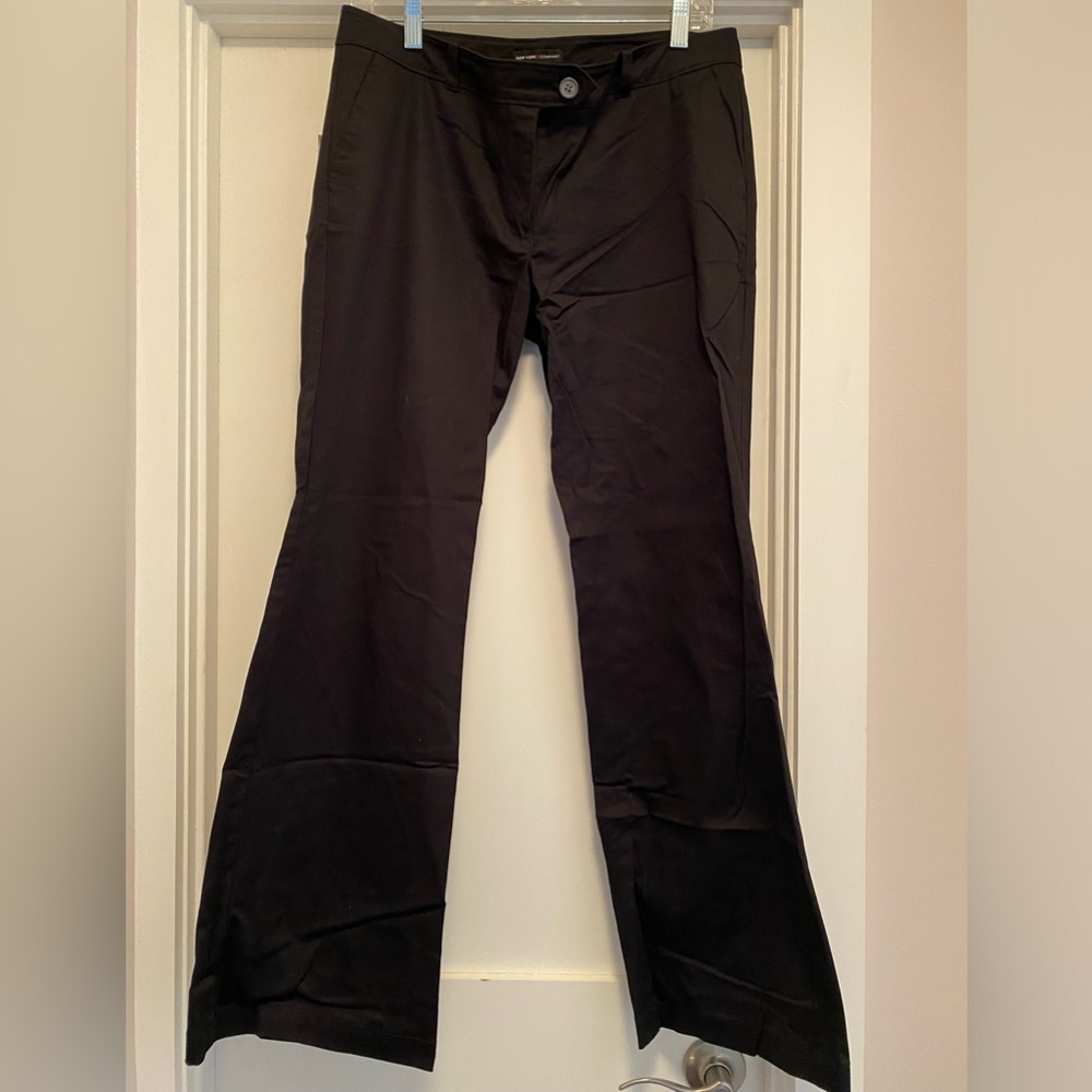 Black bootcut pants NWT
